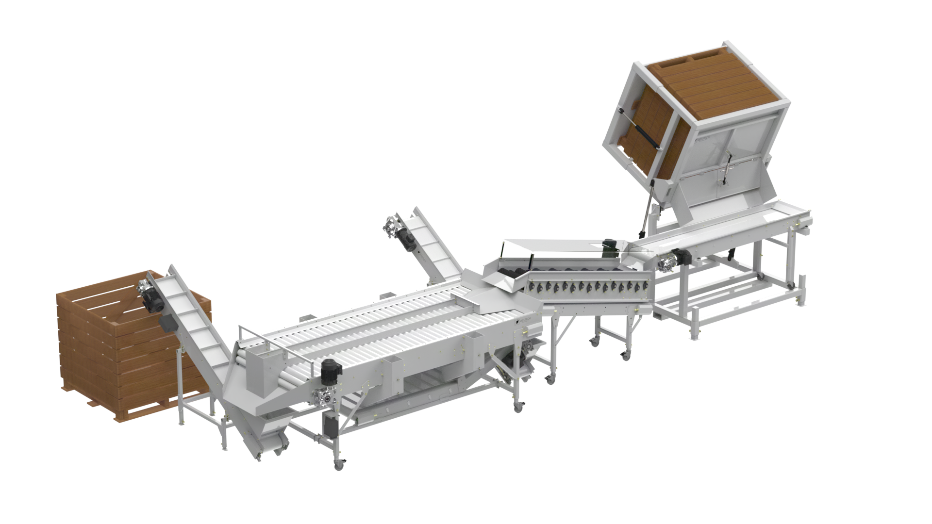 Custom production line poster