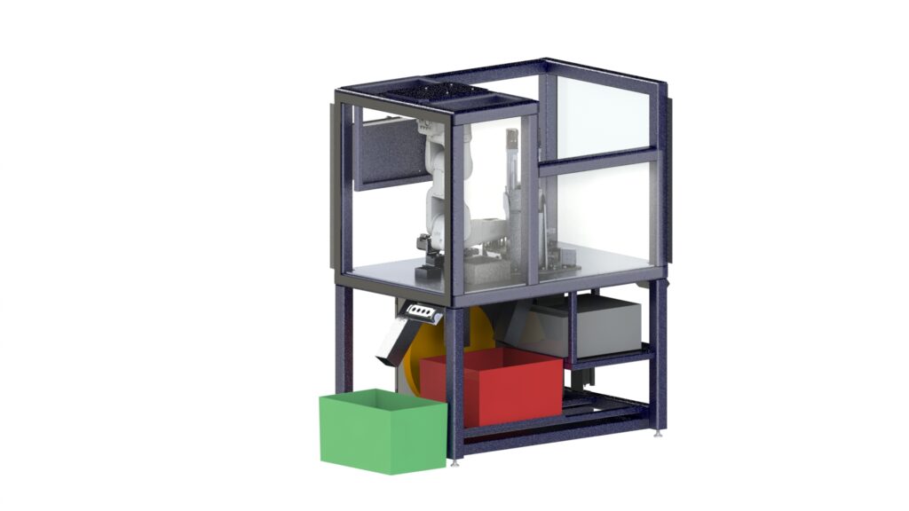 Cellule robotisée sur mesure poster